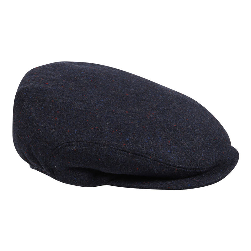 Doogan Donegal Ireland Classic Style Tweed Flat Cap, Navy Colour